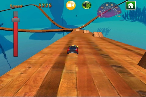 Bumper Slot Car Race game QCat screenshot 2