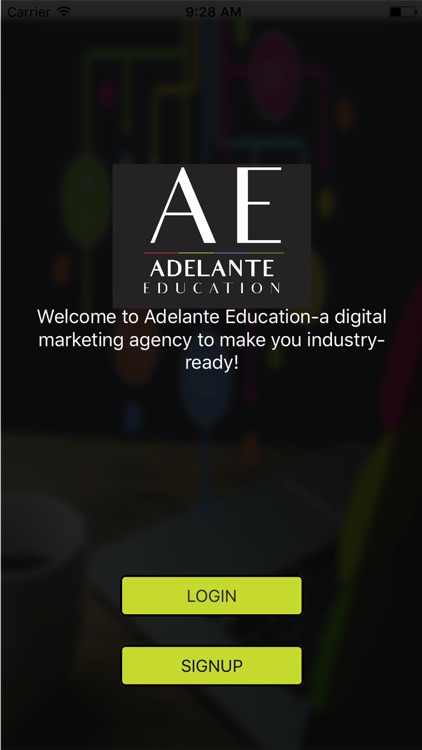 Adelante Education Student App