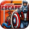 Superheroes Escape From Villain "For DC & Marvel"