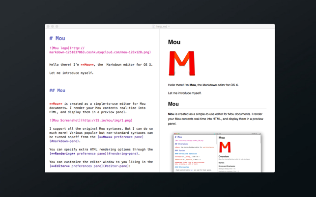 Mou - Markdown editor(圖1)-速報App