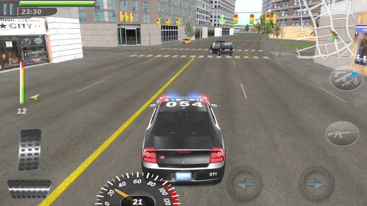 Mad Cop 3 Free - Police Car Chase Smash