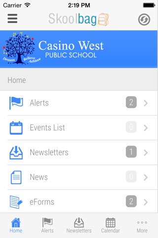 Casino West Public School - Skoolbag screenshot 2