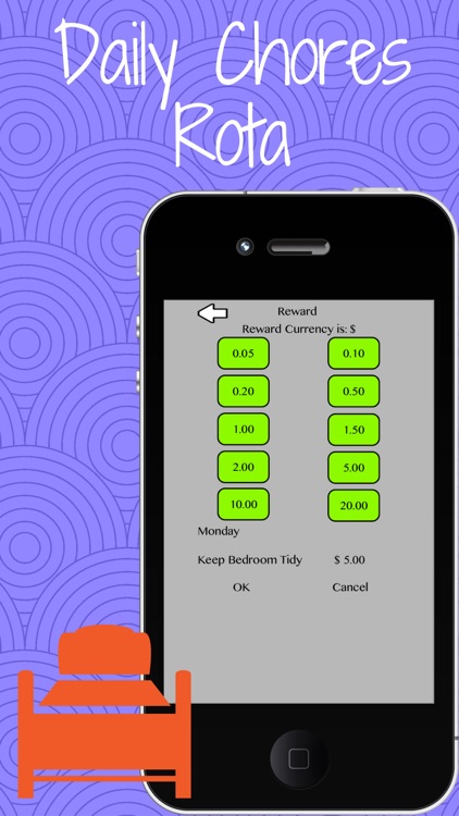 Daily Chores Rota:The Cash App
