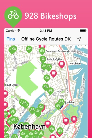Offline Cycle Routes Denmark screenshot 3