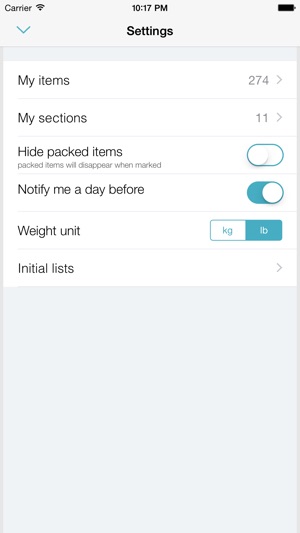 Baggage - travel packing organizer and checklist(圖5)-速報App