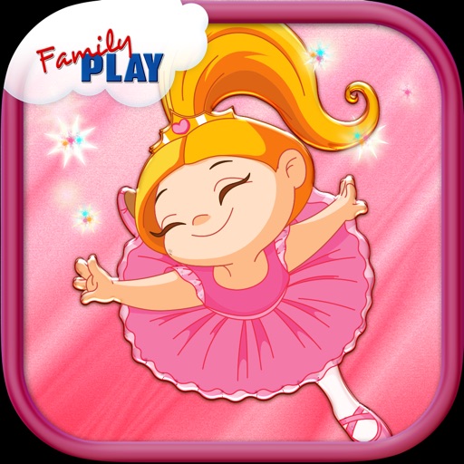Ballerina Jigsaw Puzzle HD: Puzzles for Kids Free Icon