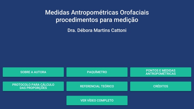 Medidas Antropométricas Orofaciais