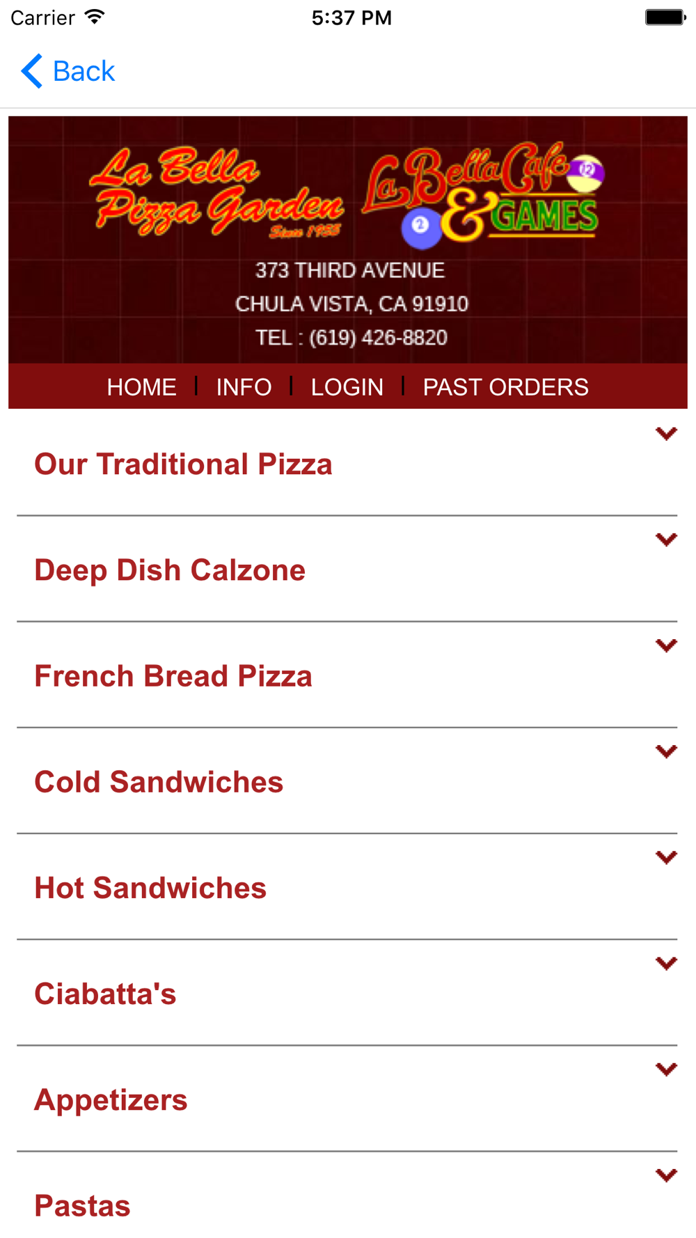 La Bella Pizza Garden Free Download App For Iphone Steprimo Com