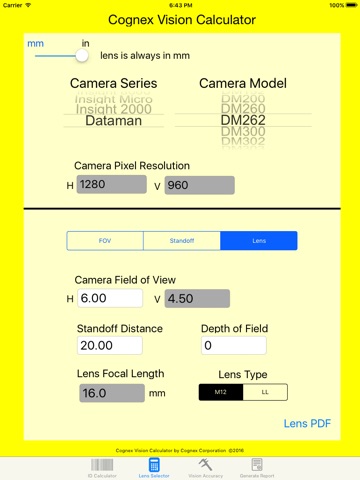 Cognex Calculator screenshot 2