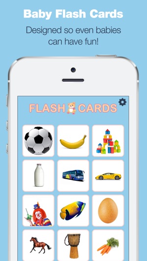 Baby Flash Cards - My First Words Game f