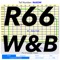 R66 Weight & Balance graphs the center of gravity and weight with current fuel and at zero fuel