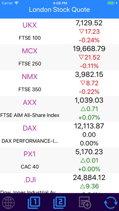 Stocks - London Stock Quotes screenshot 2