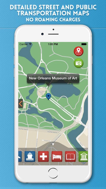 New Orleans Travel Guide & Offline City Street Map screenshot-3