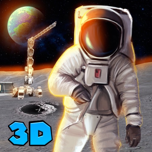 Lunar Base: Space City Constuction Sim 3D Full icon