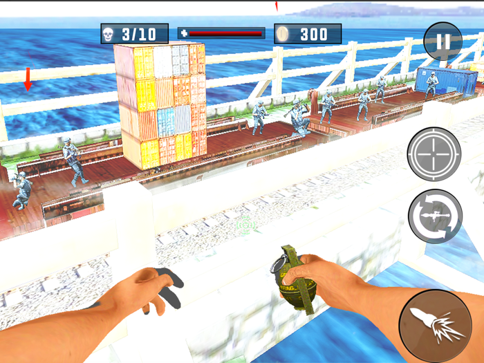 Hải quân GunnerTrận chiến Bắn