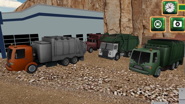 Off Road Garbage Truck 3D