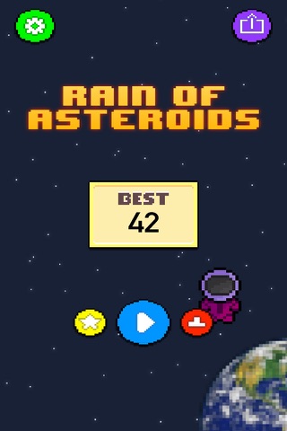 Rain of Asteroids screenshot 4