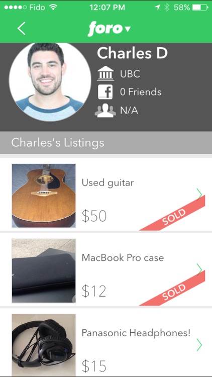 Foro - Your Student Marketplace