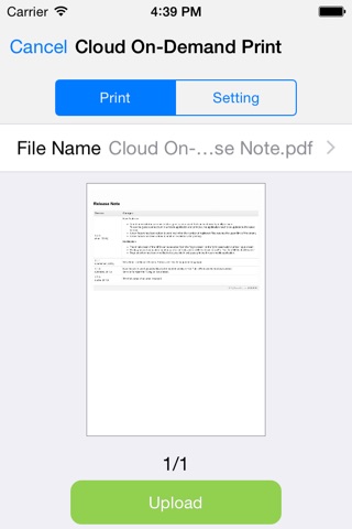 Cloud On-Demand Print screenshot 4