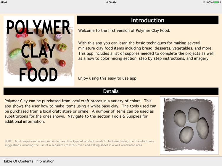 Polymer Clay Food