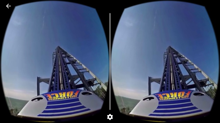 Roller Coaster - Millennium Force Virtual Reality 360 Degrees screenshot-4