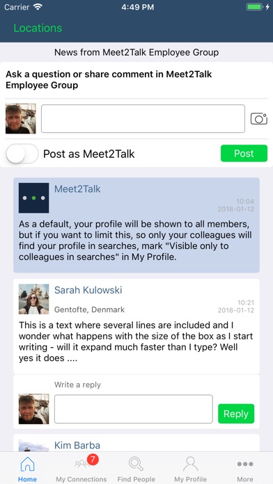 Meet2Talk screenshot 2