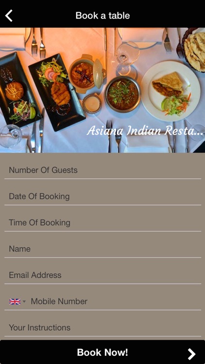 Asiana Indian Restaurant screenshot-4