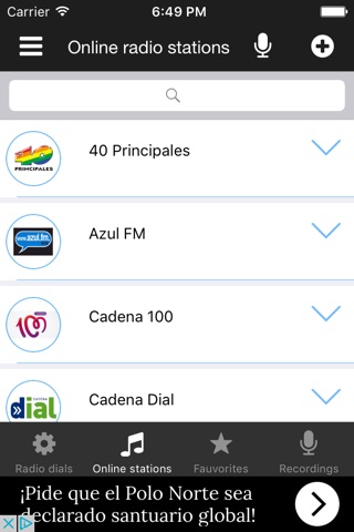 Emisoras de radio screenshot 3