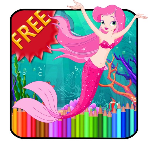 Mermaids To Paint iOS App