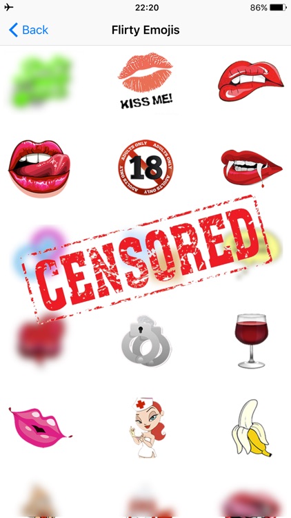 Flirty Emoji Adult Icons Dirty Emoticons for Text