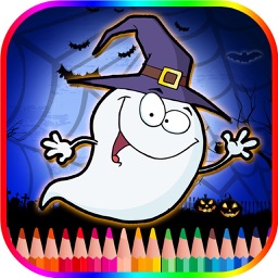Halloween Coloring Book For Kids - Free Color Page