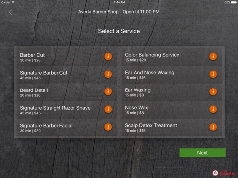 SalonBiz Barber screenshot 4