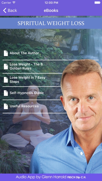 Spiritual Weight Loss Meditation by Glenn Harrold screenshot-3