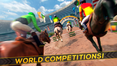 How to cancel & delete Horse Riding Competition 3D: My Summer Derby Games from iphone & ipad 2