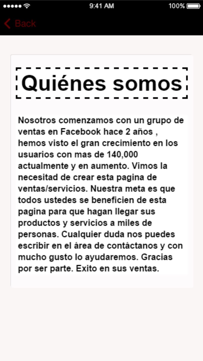 Aqui lo pones Aqui lo vendes