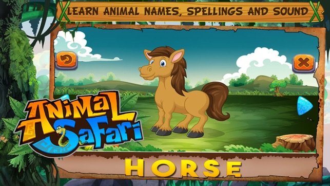 Animal Safari - Learn Animals Names & Spellings with Spoken (圖1)-速報App