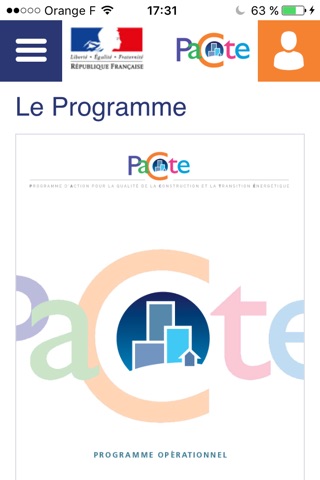 PACTE, Programme d’Action pour la qualité de la Construction et la Transition Energétique screenshot 3