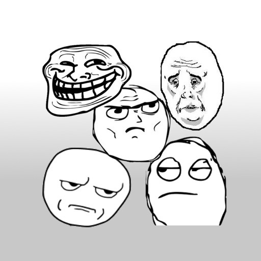 Rage faces - Stickers for iMessage icon