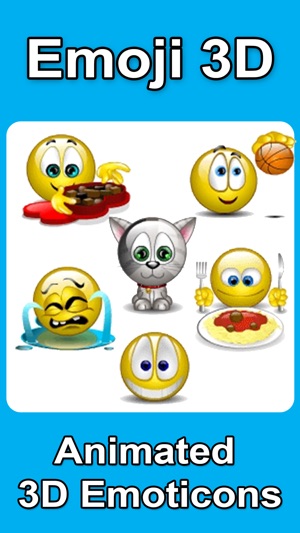 Animated 3D Emoji Emoticons