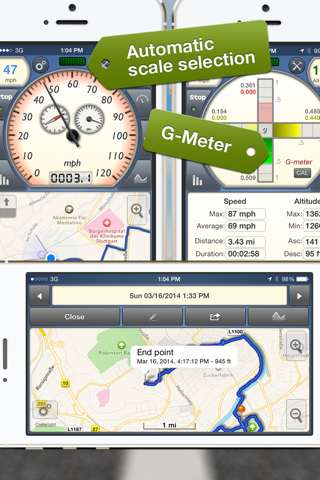 Скриншот из GPSSpeed Scooter: The GPS tool