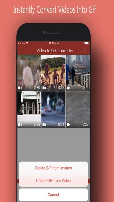How to cancel & delete Video to gif Converter - Convert Gif from Video from iphone & ipad 1