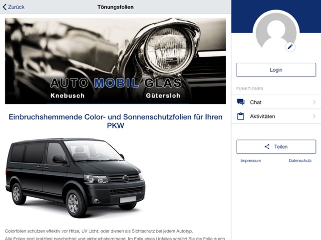 Auto Mobil Glas Gutersloh On The App Store