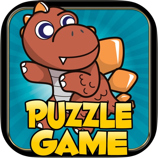 `` World of Dinosaurs ´´ Puzzle Game icon