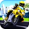 Race fast on highway speed in Motorcycle City Racer