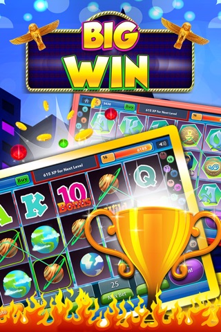 Way of Pharaoh's Fire Slots 2 - old vegas tower with casino's top wins screenshot 2