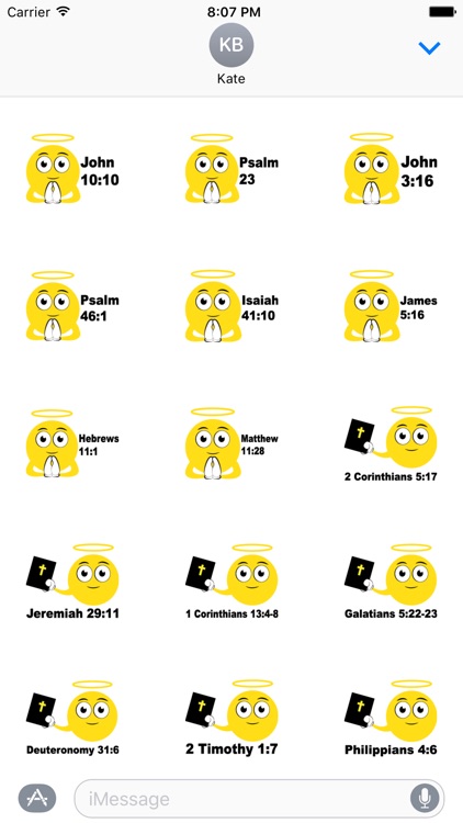 Christian Bible Verses Stickers