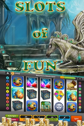 Atlantis Slots screenshot 2