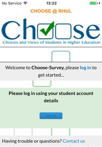 CHOOSE @ RHUL screenshot 4