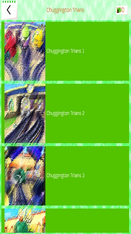 Jigsaw Puzzle Game - Chuggington Trians Version