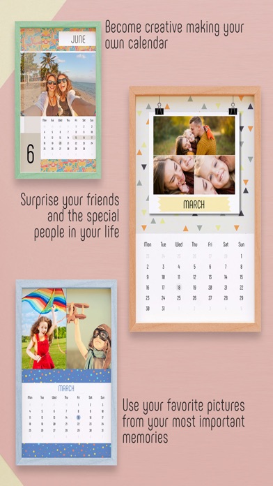 Custom your personal calendar screenshot 2